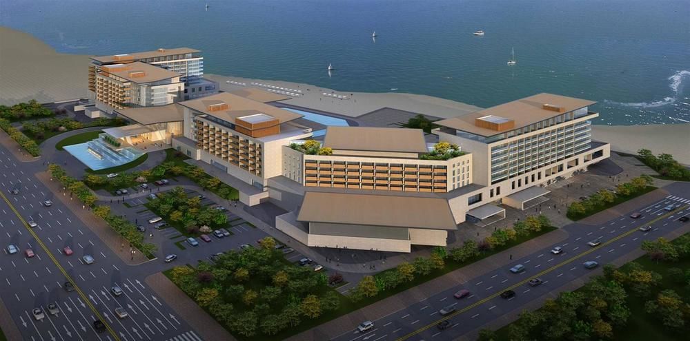 Le Meridien Qingdao West Coast Exteriör bild